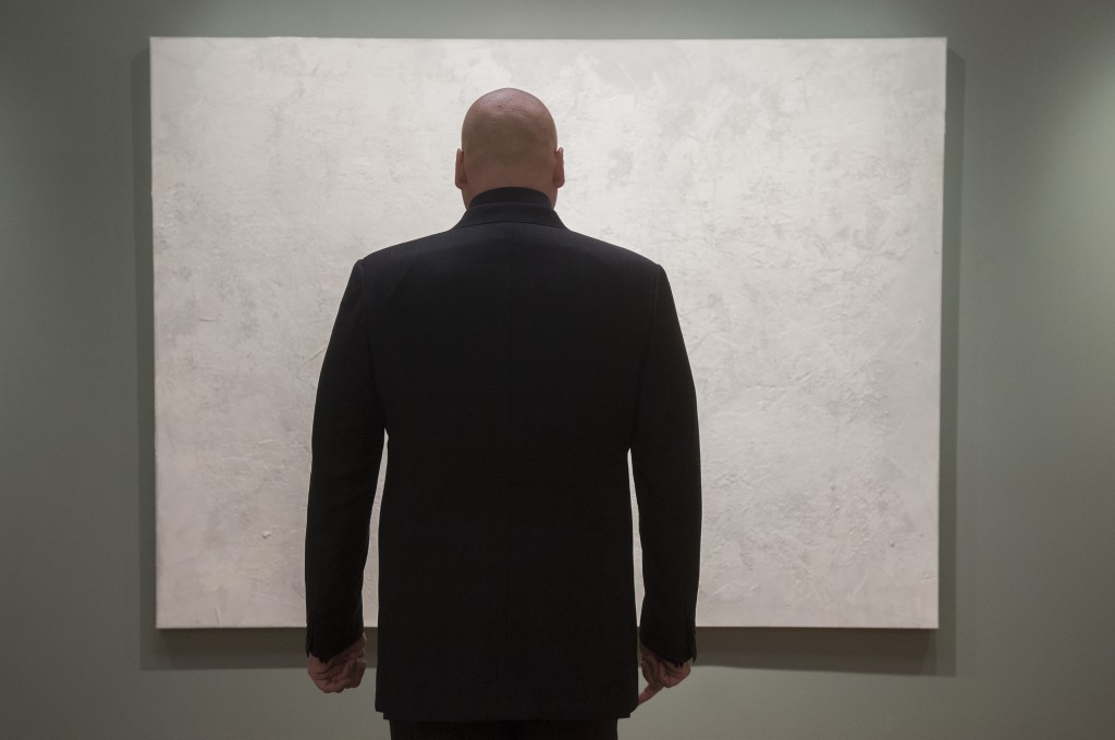 VINCENT D'ONOFRIO as WILSON FISK in the Netflix Original Series “Marvel’s Daredevil”  Photo: Barry Wetcher © 2014 Netflix, Inc. All rights reserved.