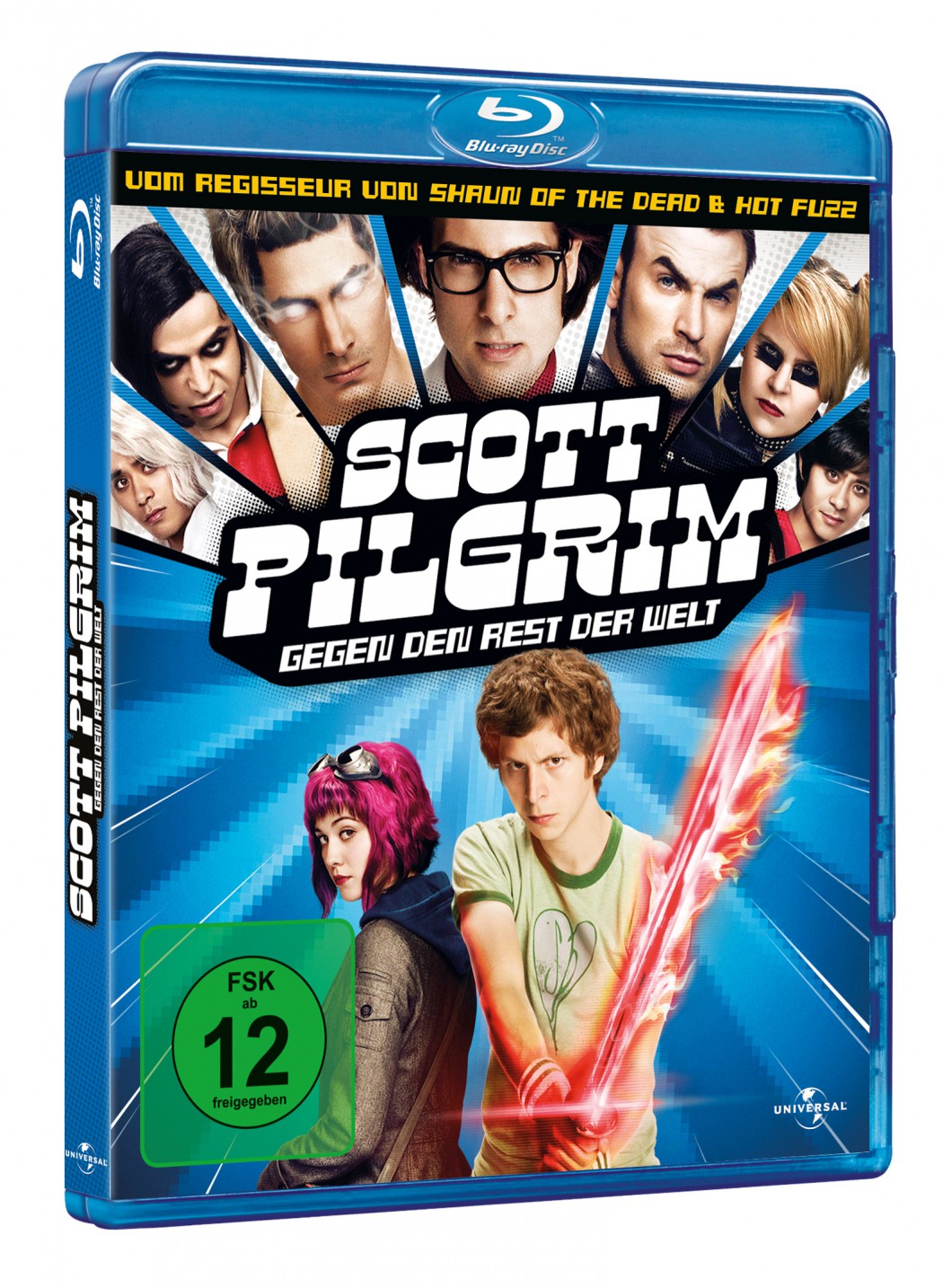 Scott Pilgrim gegen die Welt ist auf DVD und Blu-Ray im Verleih von Universal Pictures erschienen.